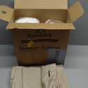 Favoyard Deep Seat Patio Cushion Set 22 x 22 Inch Waterproof Outdoor Chair Cushions for Patio Furniture with Fade Resistant and Removable Cover with Handle & Adjustable Straps for Patio, Yard, Garden (Beige)