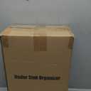 PXRACK 2 PACK Under Sink Organizer,Adjustable Height,2 Tier Pull Out Under Cabinet Organizer,Thickened Metal Shelf,Slide Out Under Sink Storage for Kitchen Bathroom Cabinet Laundry