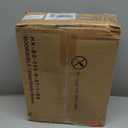 Furologee 6 Tier Tall Bookshelf, Industrial Narrow Bookcase, Display Standing Shelf Units, Metal and Wood Storage Rack Organizer for Living Room, Home Office, Entryway, Kitchen, Rustic Brown