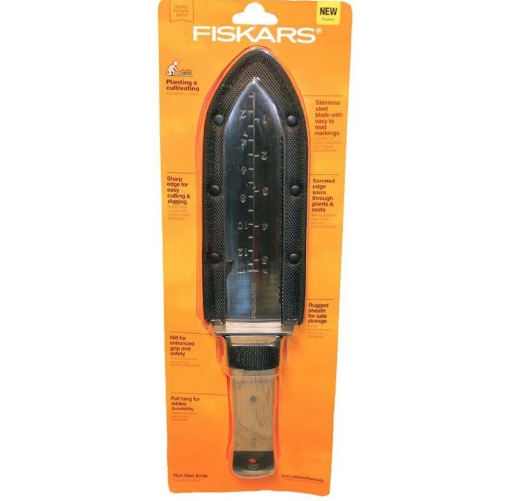 Fiskars Hori Hori Planting Tool with Sheath