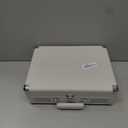 Crosley CR8005DP-WF Cruiser Plus Vintage 3-Speed Bluetooth in/Out Suitcase Vinyl Record Player Turntable, White Farmhouse