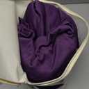 2 Pack Purple Tablecloths for Rectangle Tables 6ft, Wrinkle Resistant Spandex Table Cover Fitted Stretch Table Cloth with Pleated Ruffle Skirts for Party Banquet Dining Birthday Wedding