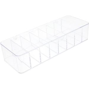 Plastic Cable Management Box with Cover Compartment Cord Organizer for Home Durable Design Efficient Data Cable Storage Easy to Clean and Tidy