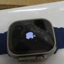 Apple Watch Ultra 2 [GPS + Cellular, 49mm] - Titanium Case with Blue Ocean Band, One Size  