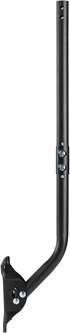 Adjustable Outdoor Antenna Mount - Universal J Pipe Mount for Antenna & Weather Station - Easy Installation, Solid Structure, Weather Proof (Diameter 1 1/4", Length 33 1/4")