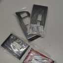 4PCS Window Lift Switch Panel Frame Cover Trim for Honda Pilot 2016-2022/ Passport 2019-2023, ABS Material Car Door Window Glasses Lifter Button Decoration Accessories (Carbon Fiber Pattern)