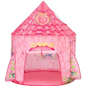 JOYIN Princess Tent Girls Large Playhouse Kids Castle Play Tent for Children, Pop Up Play House for Toddlers Indoor and Outdoor Games