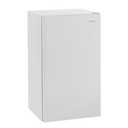 Avanti RM3306W Mini Fridge Compact Refrigerator for Home Office or Dorm with Reversible Recessed Door Bins and Glass Shelves with Adjustable Temperature Control, 3.2-Cu.Ft, White