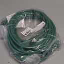 Eversimpleinc Outdoor Extension Cord with Multiple Outlets, (25FT 3 Outlets) Evenly Spaced with Weatherproof Cover, Ideal for Christmas Decoration Garden Patio Lights, 16AWG/3C SJTW, ETL Listed (Green)