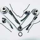 Updated Ford OEM 5.4L 3V Phaser Repair Kit - Phaser Sprockets, Tensioners, Guides, Chains 18pc kit