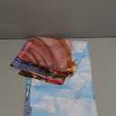 7x5ft Spring Paris Terrace Backdrop Eiffel Tower Pink Curtain Roses European City Landscape Photography Background Girls Party Decorations Photo Booth Banner