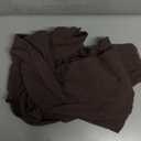 TOKYO REVENGERS Kids Medieval Renaissance Hooded Cowl Multifunctional Scarf Shawl Cape Halloween Cosplay Costume Accessories (One Size, Brown)