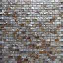 MOP Mini Mother of Pearl Tiles for Kitchen Backsplash, Sea Shell Mosaic Tile for Bathroom Wall Decor 1 Sheet 12x12.2 in Colorful