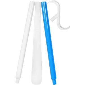 Long Handle Shoe Horn Dressing Stick for Seniors Portable Sock Remover Tool for Elderly Pregnant Women Ergonomic Design for Easy Use Lightweight Durable for Home Travel