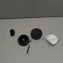 Reusable Pods Kit for Nespresso Vertuo, Refillable Vertuo Coffee Pods Espresso Accessories with 100 pcs Foil Seals Lids, Holder and Brush for Nespresso Vertuo Plus Next Capsule Machine