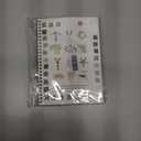 Dancart Watercolor Kit with Outlines, 12 Colors Rustproof Box, 3 Brushes & Multi-Theme Painting Kit for Teens & Adults (Seaside)