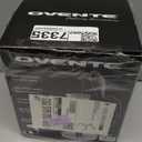 OVENTE Electric Kettle, 1.5L Borosilicate Glass Countertop Water Heater and Boiler for Coffee or Tea, BPA-Free, Auto Shut-Off, Boil-Dry Protection, Removable and Washable Spout Filter, Black KG83B (1.6 Quarts)