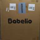 Babelio Baby Gate for Doorways and Stairs, 26-40" Auto Close Dog Gate, PressGuard C5, Easy-Install Pressure Mounted Satey Door, No Drilling Safety Gate for Child and Pets, Black