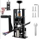 Wire Stripper 0.04-0.98 Tool Machine for Hand Crank or Drill Powered Manual Wire Stripper Can be fixed or removed Cable Stripper for Copper Scrap RecyclingBlack