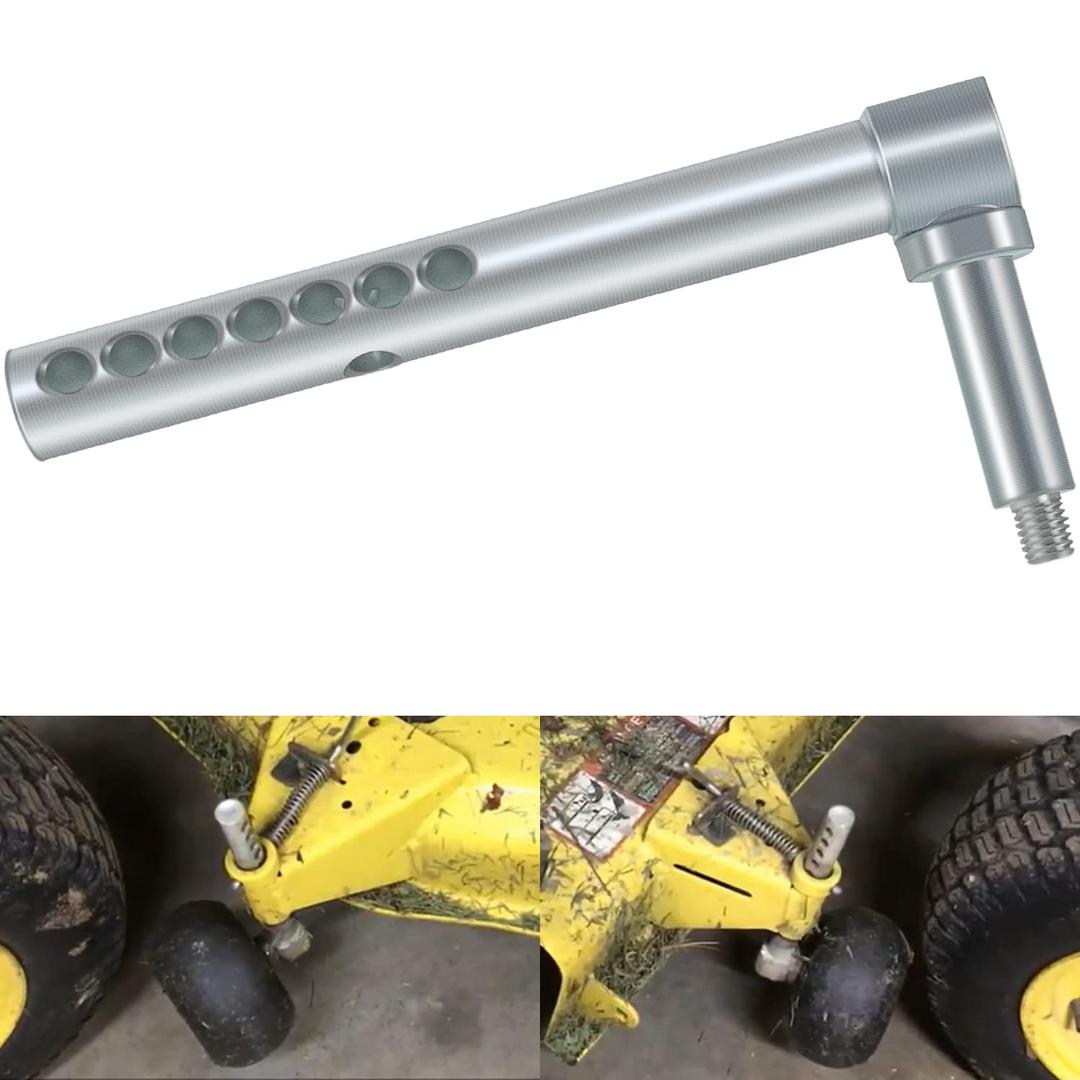 AM120681 Left Hand Front or Right Hand Rear Mower Deck Gage Wheel Arm for John Deere Mower Decks 54C and 62C Diameter 7/ 8”