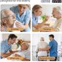Adult bibs for seniors, 2-Pack Waterproof Reusable Extra Large 35"x22", Dignity Bib for Elderly Assisted Living