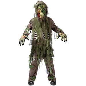Spooktacular Creations Swamp Deluxe Skeleton Living Dead Zombie Costume for Halloween Kids Monster Role-Playing Size M