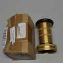SAFBY Fire Hose Nozzle Brass Fire Equipment Spray Jet Fog (2" NPT/NPSH)