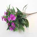 Artificial Impatiens Bouquet Flower Patio Lawn Garden Wedding Photo Decor (2Pcs)