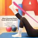 BELINO Pilates Socks for Women with Non Slip Grippers  Crew Socks for Yoga, Barre, Gym, Workout, Hospital 4 Pairs (White)