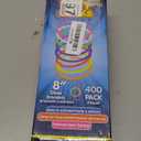 PartySticks Ultra Bright Glow Sticks Bulk Party Supplies 400 Pack - 8" Glow in the Dark Light Up Halloween Party Favors, Glow Decorations, Neon Party Necklaces and Bracelets with Connectors