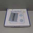 Alcedo Smart Body Fat Scale, Digital Scale with BMI, Fat Percentage, Muscle Mass, Color-Changing with Weight Variation, 400 lb, Bluetooth