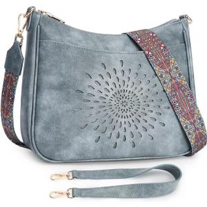 APHISON Hobo Bag for Women, Crossbody Bags for Women Trendy Bucket Purses and Shoulder Handbags with 2 Detachable Straps