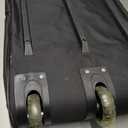 Rockland Rolling Duffel Bag, Black, 22"
