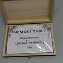 Share A Memory Cards For Celebration of Life Decorations, 50 Psc Share A Memory Box For Funeral Memorial for Funeral Wedding Birthday Graduation Bridal Shower Guest Book Ideas(Greenery) -A01