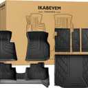 Floor Mats & Cargo Liner & Backrest Mat Fit for 2018-2024 BMW X3 (G01) 30i M40i X3M, Not for Raised Cargo Floor (with Spare Tire), Not for X3 30e - All Weather Floor Liners for X3 Accessories
