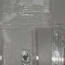 BOMOKS Clear Kitchen Cabinet Organizer, Set of 4 Stackable Spice Rack, Acrylic Shelves for Pantry Organizers and Storage, Tiered Spice Organization for Cabinet, Shelf Organizer for Desk Countertop