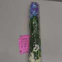 Fake Flowers 13 In Blue White Purple