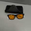 ViewJoy Sleep Glasses 99.9% Blue Light Glasses Dual AR Coatings Amber Orange Lens for Computer Gaming Reduce Eyestrain