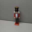 Joliyoou 12 inch Christmas Nutcracker, Wooden Nutcracker Soldier with Sword, Traditional Hand-Painted Festive Decorations for Table, Mantel and Xmas Party