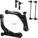labwork 6PCS Lower Control Arm Ball Joint Outer Tie Rod Kit Replacement for Ford Escape Mercury Mariner Mazda Tribute 2005-2009