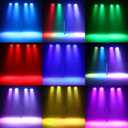 Stage Lights 36 LED Par RGB DJ LED Par Lights Uplights Remote & DMX Controlled Sound Activated Auto Play Uplights for Wedding Birthday Christmas Holiday Music Show Dance Party Stage Lighting (A-1PC)