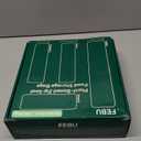 FEBU Compostable Food Storage Bags Variety Pack, 260 Count | Compostable & Biodegradable | PFAS & BPA Free, Non-Plastic | Drawer Organizer Box | 90 Snack, 90 Sandwich, 50 Quart, 30 Gallon