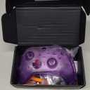 eXtremeRate Full Set Shell Buttons for Xbox One Elite Series 2 Controller, Clear Atomic Purple Replacement Faceplate Back Plate Bottom Shell Case with Buttons for Xbox Elite Series 2 Core Controller