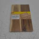 Glad Acacia Wood Cutting Board for Kitchen | Small Reversible Solid Butcher Block | Cooking Supplies for Chopping, Carving, and Serving, 11 x 7 Inches
