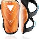 Shin Guards Soccer Kids Youth, CE Certified Airsfish Shin Guard Protection Gear for 2-18 Years Old Boys Girls Teenagers High Impact Resistant Breathable Comfortable 1 Pair 4 Sizes XS