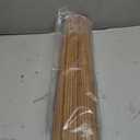 LazBlinds No Tools No Drill Cordless Bamboo Roman Shades, Light Filtering Window Treatment, Roll Up Bamboo Blinds for Window 29'' W x 64'' H, Ceylon Light Russet