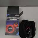 Heated Steering Wheel Cover,15" 12V Steering Wheel Warmer Heated Steering Wheel Protector Cover for Winter Universal,Suitable for Standard Size Cars, Trucks, Vans, SUV1