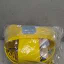 Yellow High Back Full Bucket Playset Toddler Swing with Plastisol-Coated Chains