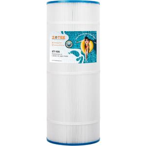 ZOTEE PA120 Swimming Pool Filter Replaces CX1200RE,C1200, C-8412,Darlly 81202,Filbur FC-1293,Waterway Clearwater II,Pro Clean 125,817-0125N,Aladdin 22002,120 Sq.Ft Pool Filter Cartridge,1 Pack