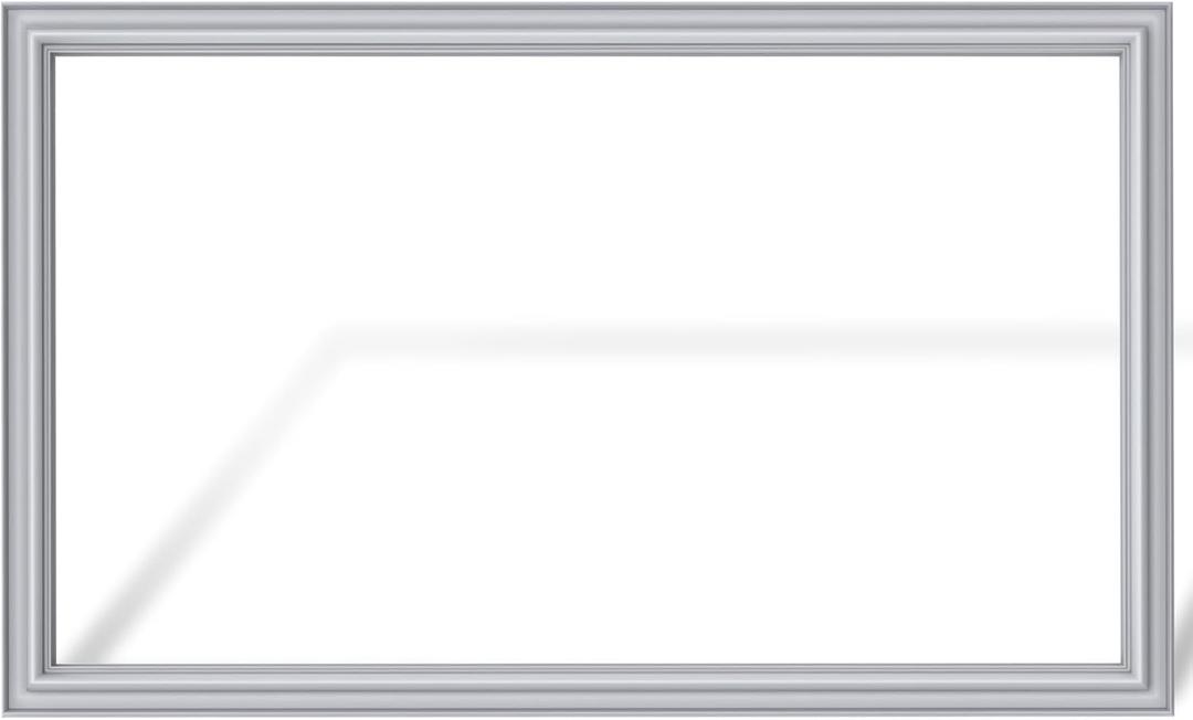 Upgraded WPW10714545 Freezer Door Gasket for Whirlpool Kenmore, 21.06 x 34.25 W10164045 Refrigerator Door Gasket fit for Maytag & Kitchen Aid Freezer Door Seal Replace Part W10191103, W10443322